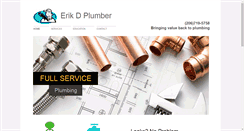 Desktop Screenshot of erikdplumber.com